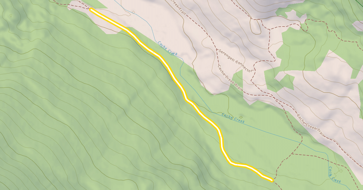 Map preview of Hagen Trail