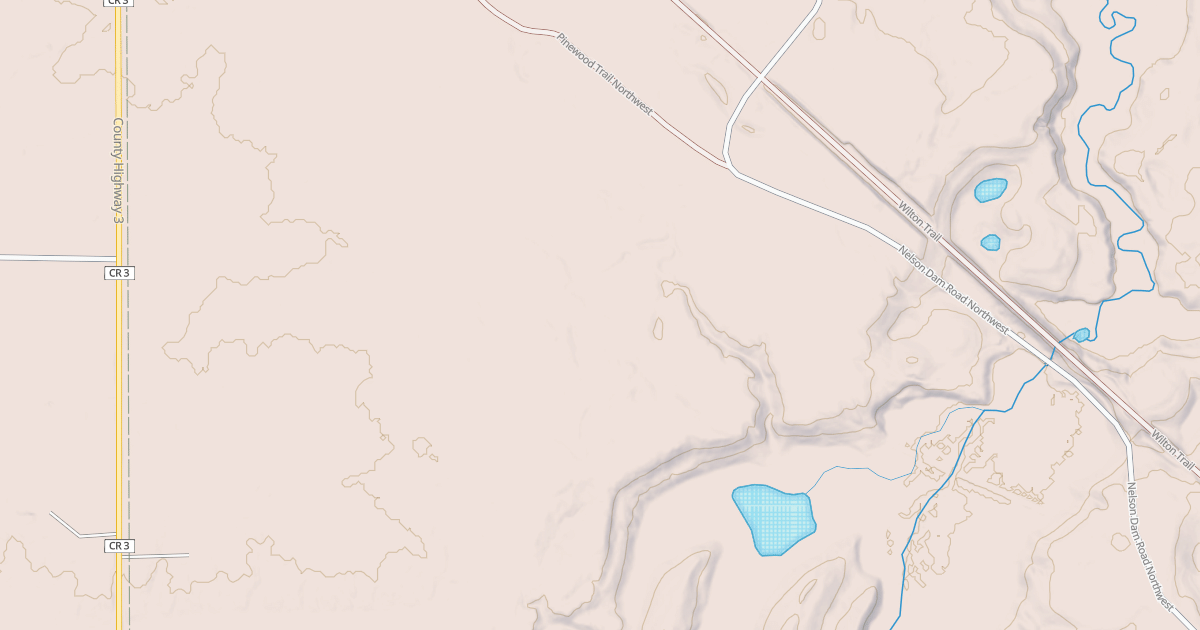 Map preview of Wilton Trails Northwest