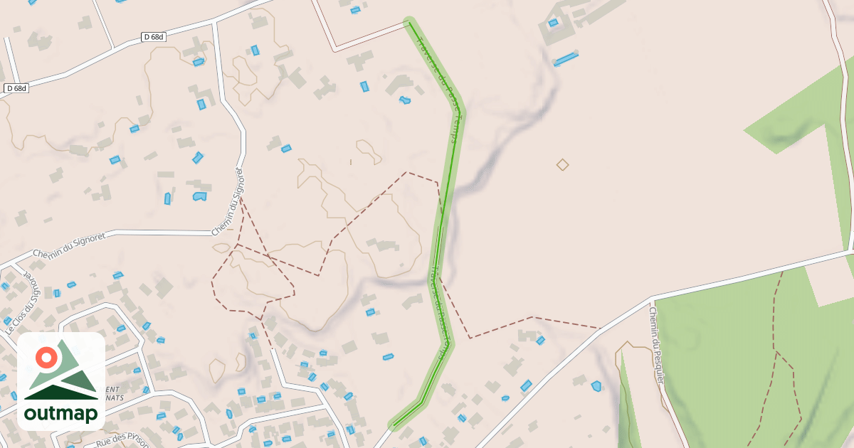 Map of Traverse du Passe-Temps