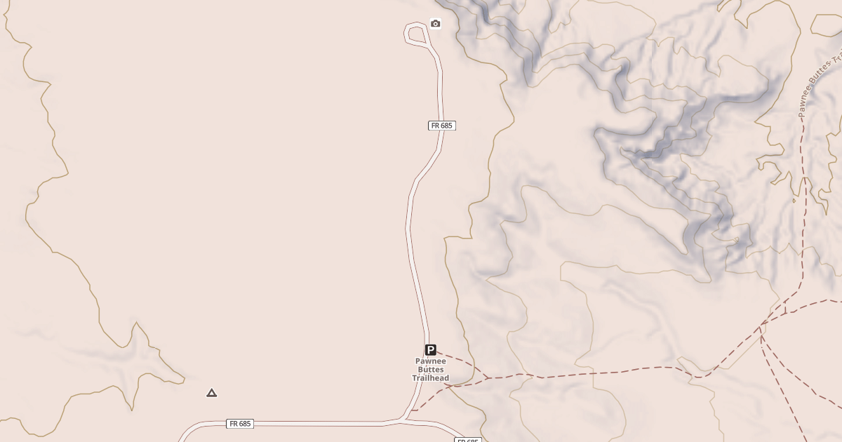 Map preview of ROAD 685.1A  OVERLOOK