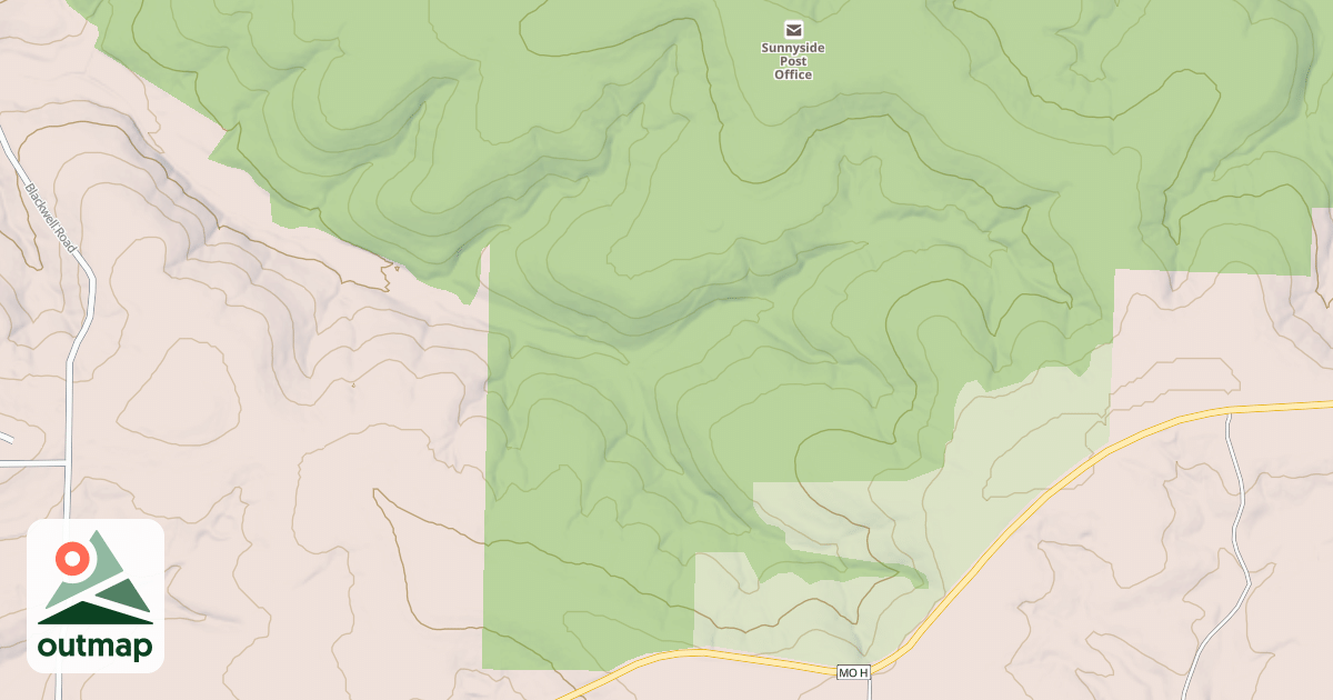 Map of POST OAK SCHOOL