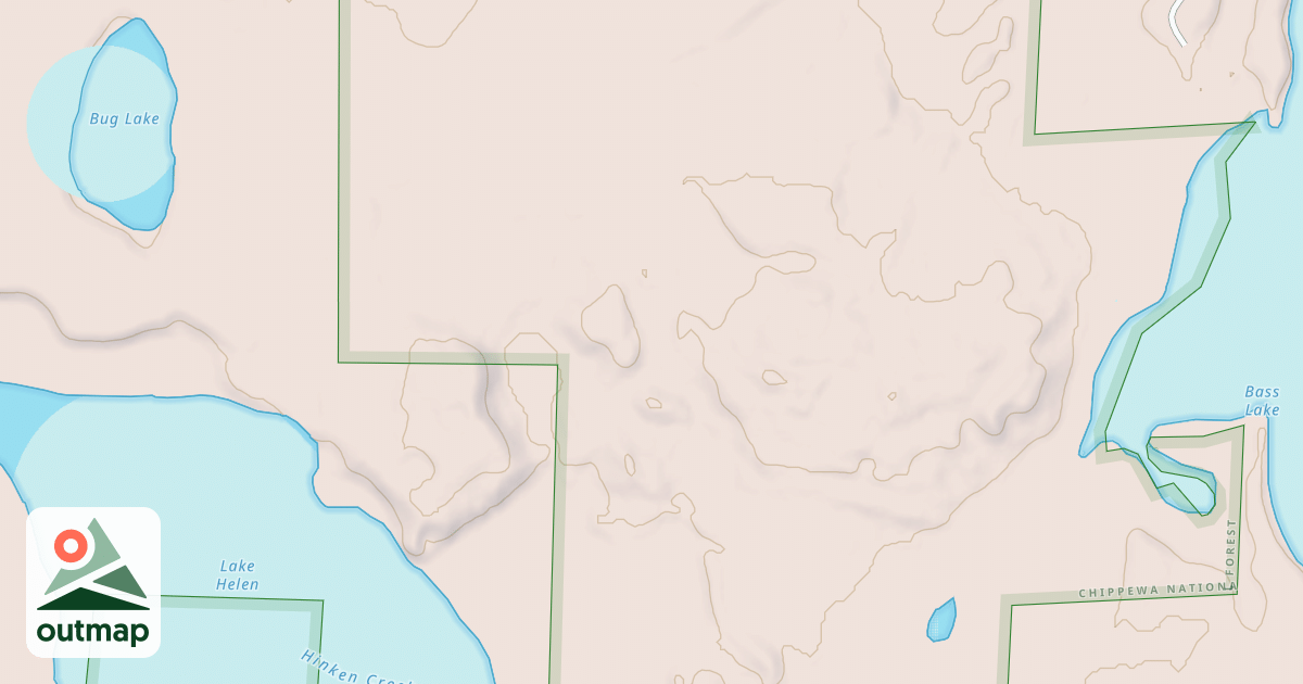 Map of BASS LAKE ROAD SPUR A