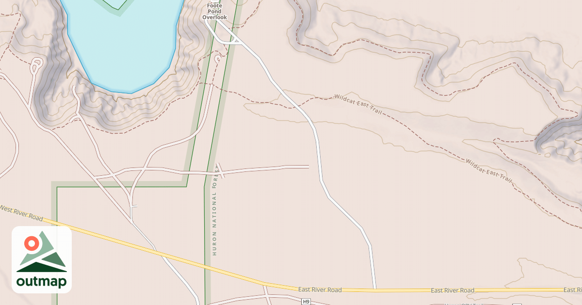 Map of FOOTE OVERLOOK