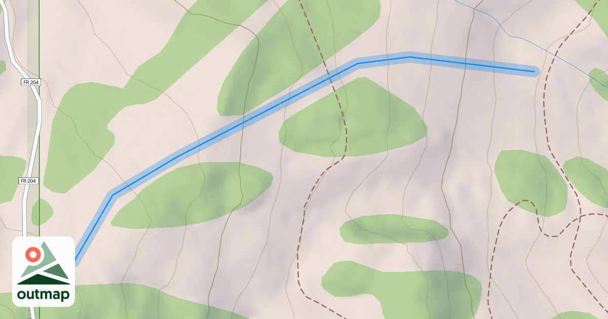 Map of Paiute
