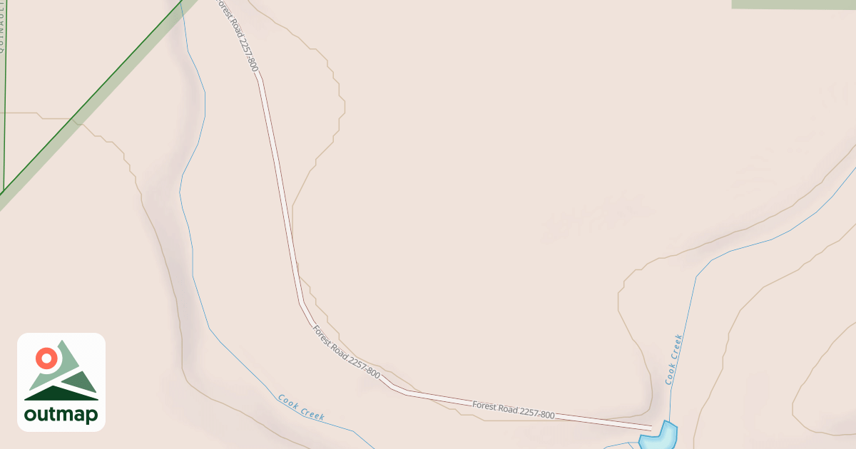 Map of COOK CRK FISH HATCHERY