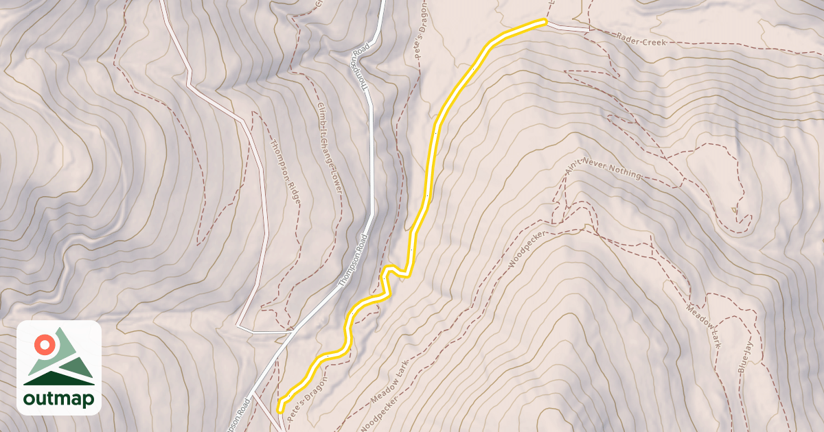Map of Lower Inside Passage