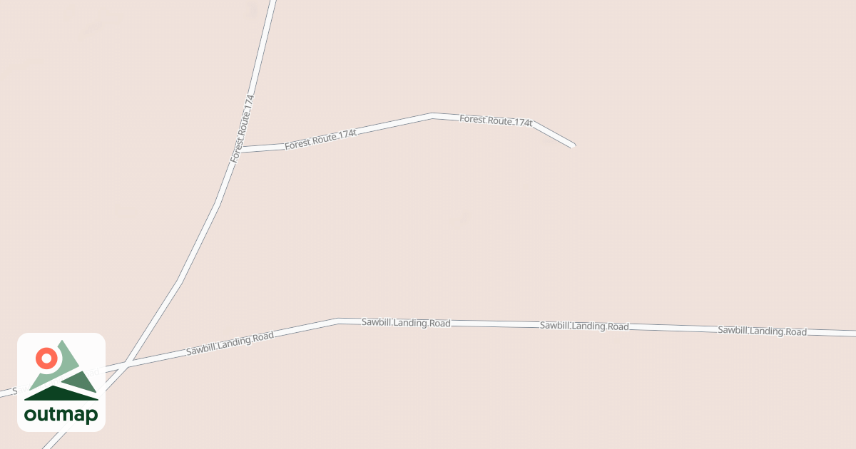 Map of DUMBBELL RIVER SPUR T
