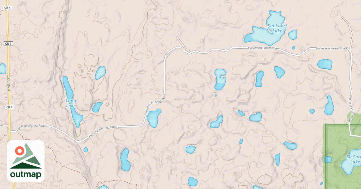 Map of Round River Drive