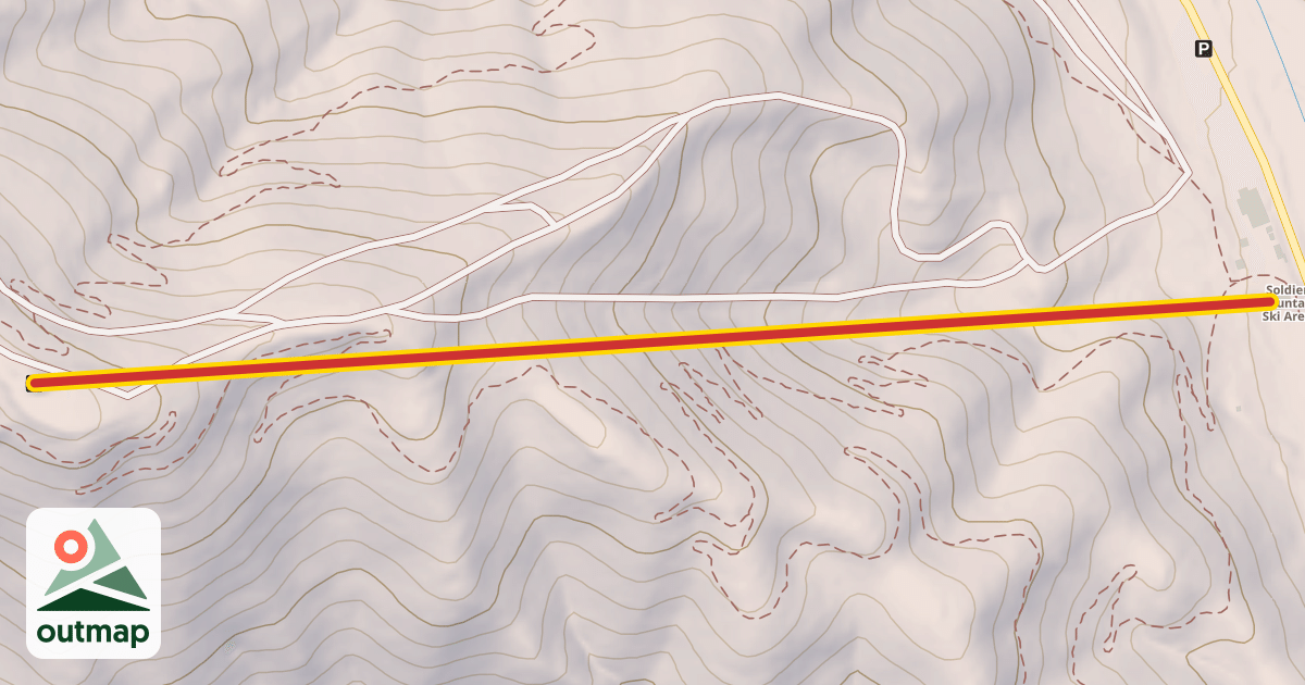 Map of High Trail Express