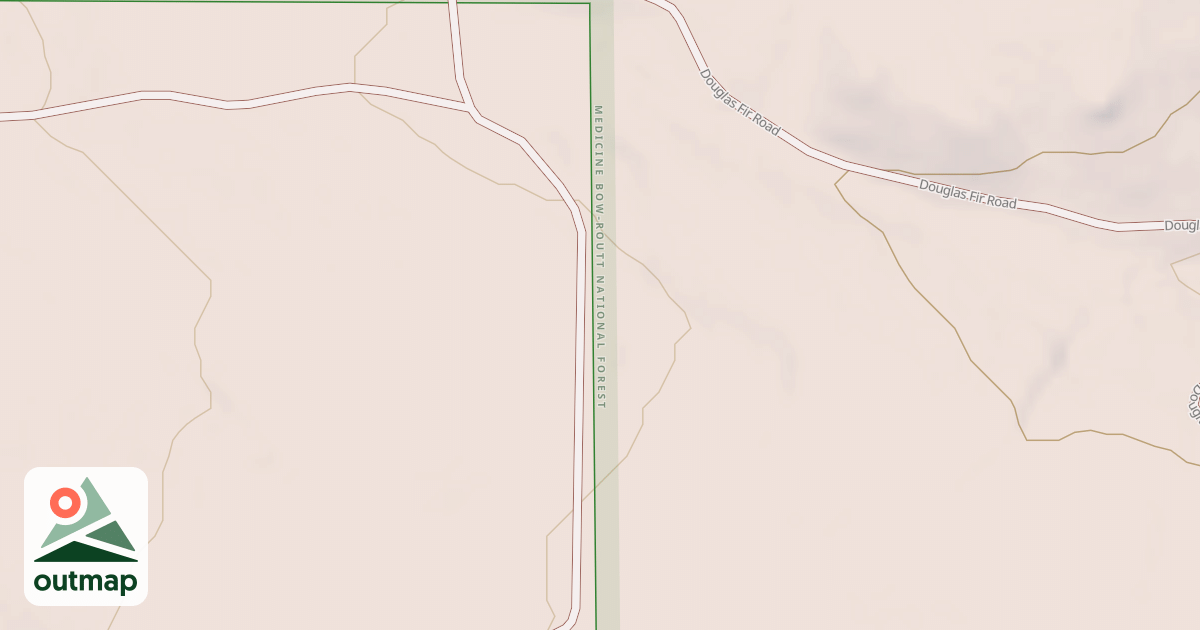 Map of DOUG FIR SPUR 3A