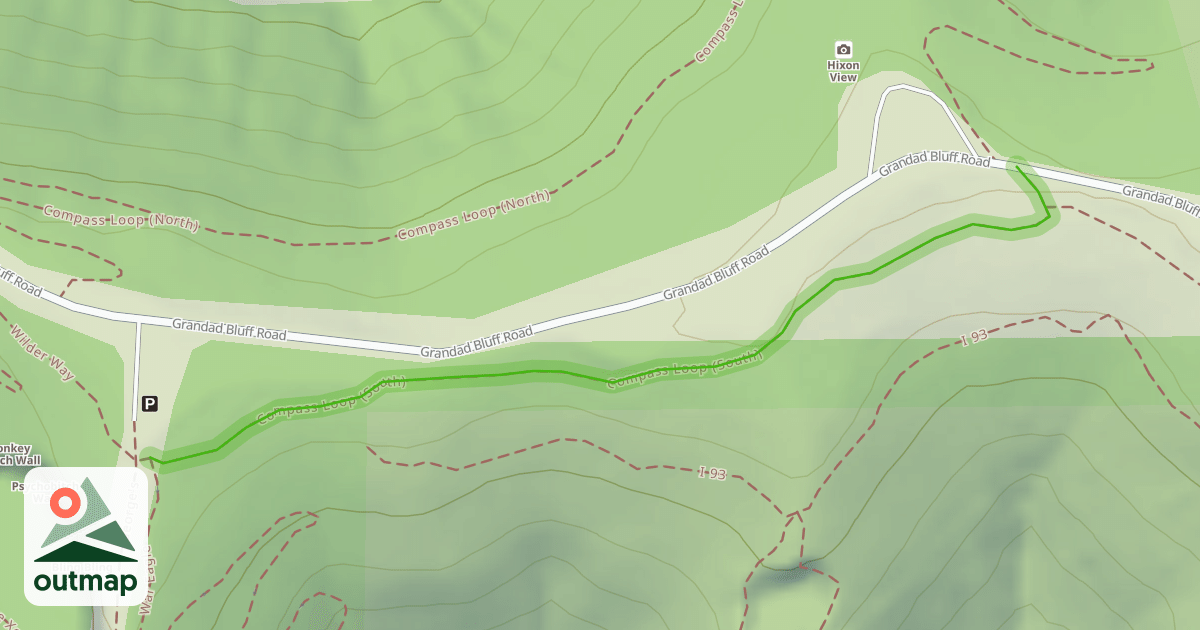 Map of Compass Loop (South)