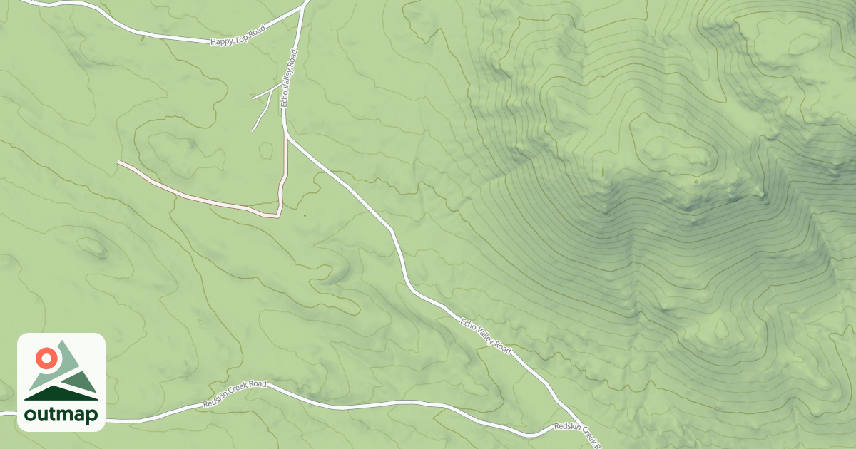 Map of ECHO VALLEY