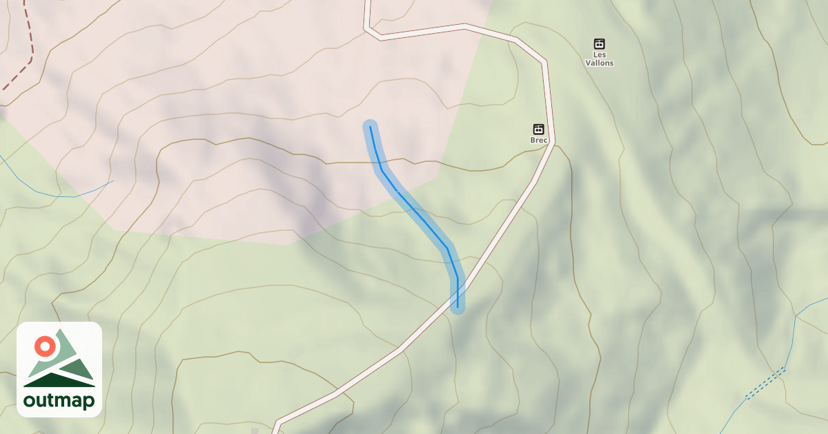 Map of Les Bois
