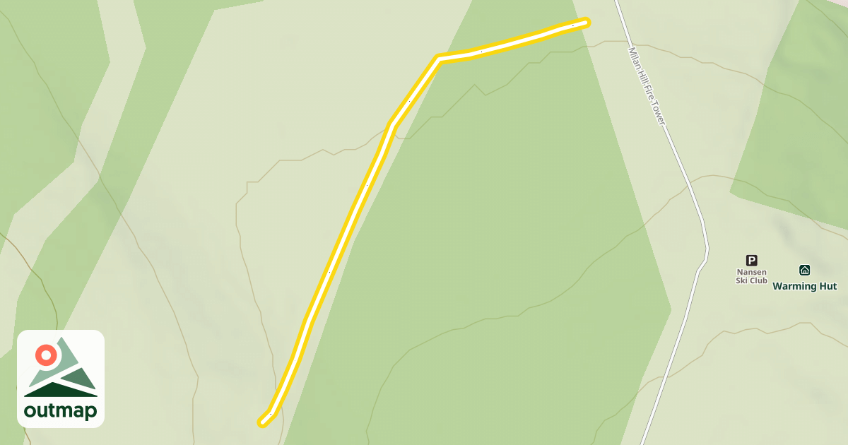Map of Beaudoin Pass