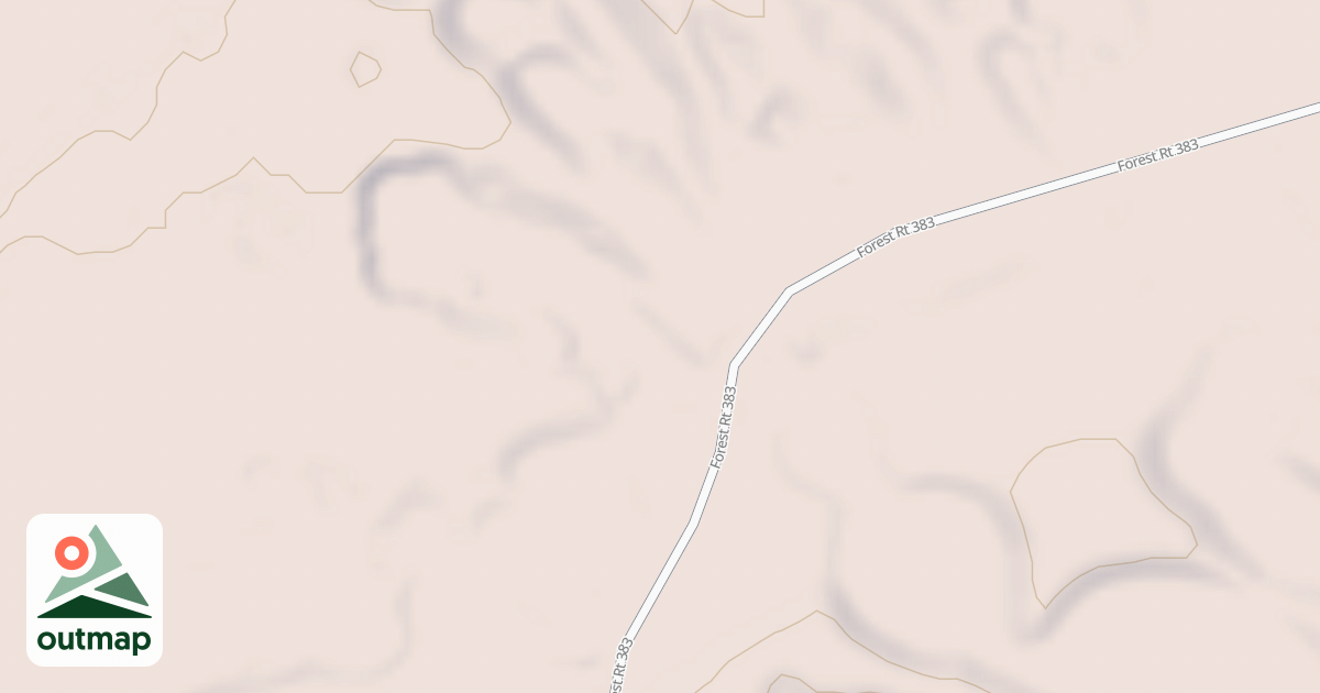 Map of BANDANA SPUR J