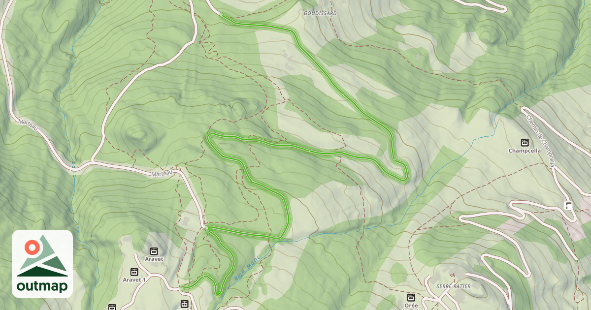 Map of Aravet