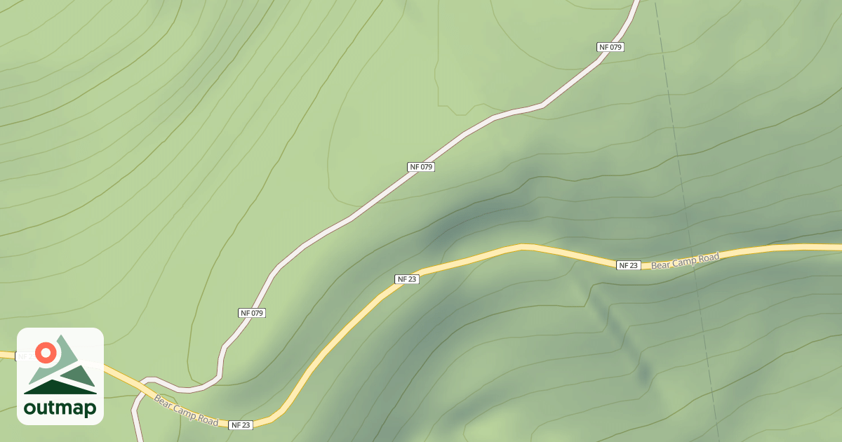 Map of BEAR CAMP VIEW PT