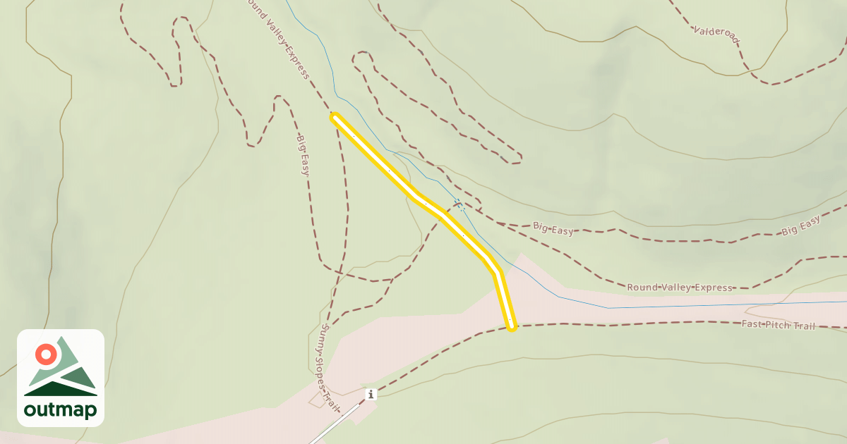 Map of Matt's Flat