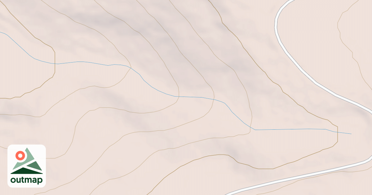 Map of CABIN SPUR