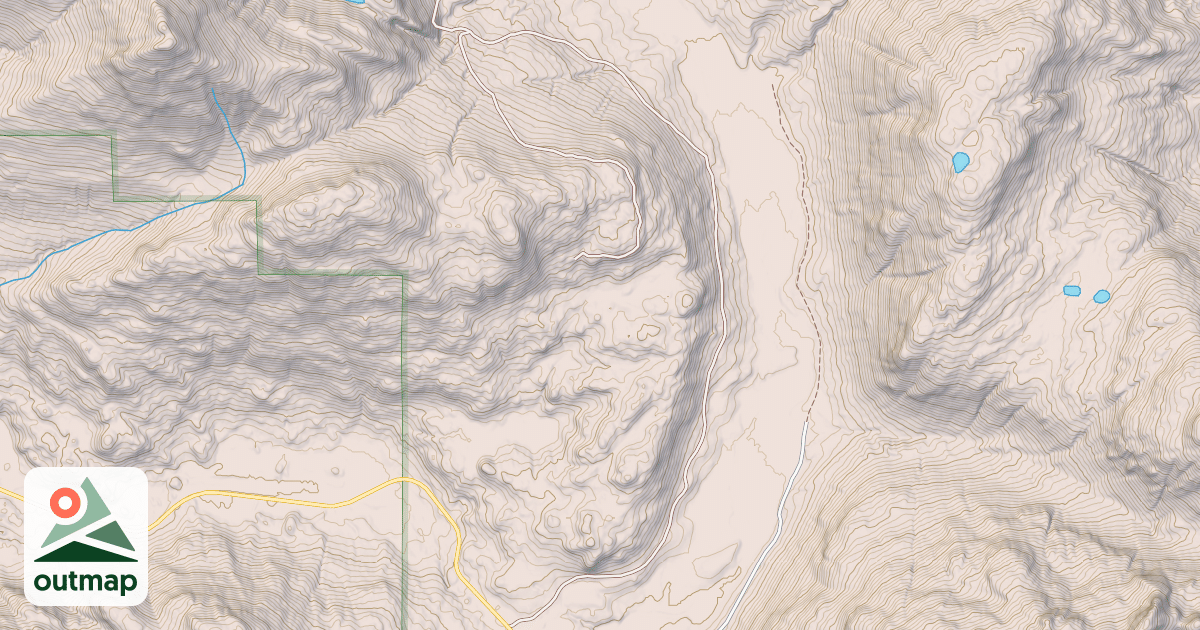 Map of USFS Motor Vehicle Use Map Roads {80ABBCD9-12E2-4CD5-8948-3D4069DD3139}