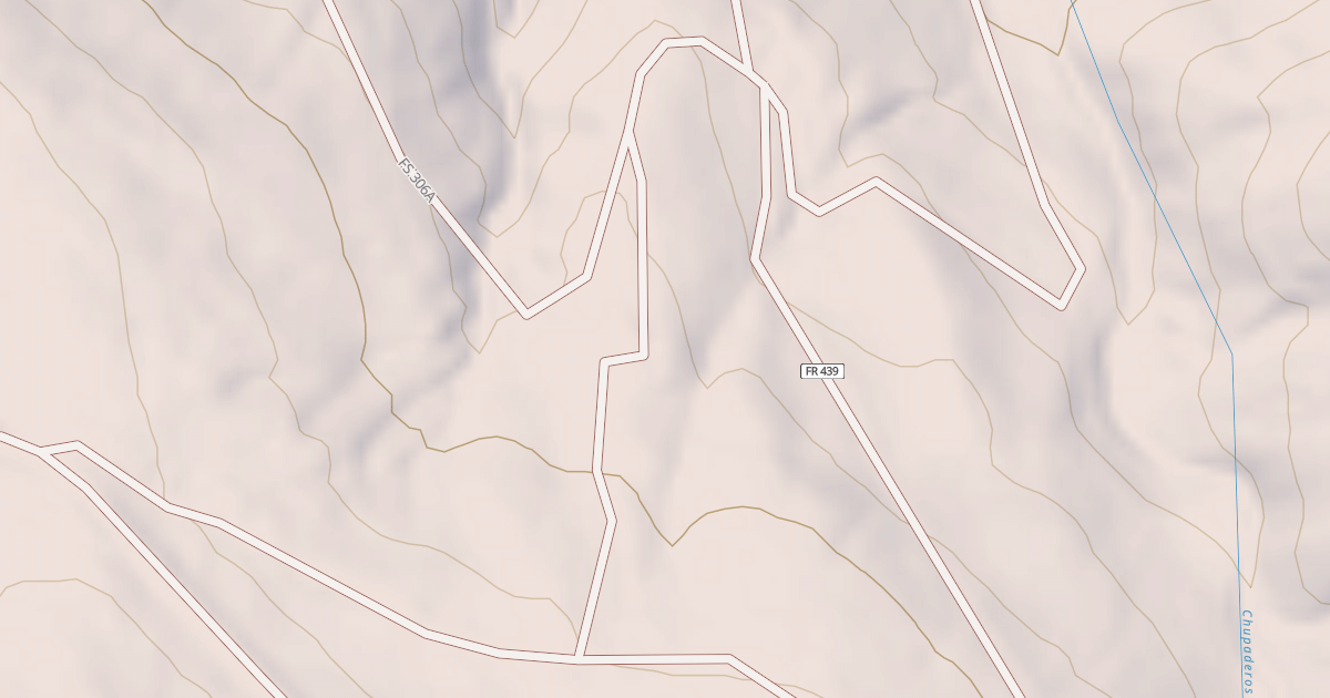 Map preview of USFS National Forest System Roads {4C94D67B-2B0E-4504-BE0C-F1C8C9D81790}