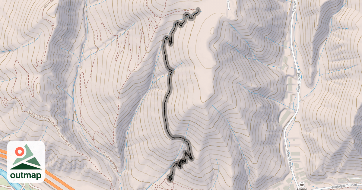 Map of Lee's Way Down
