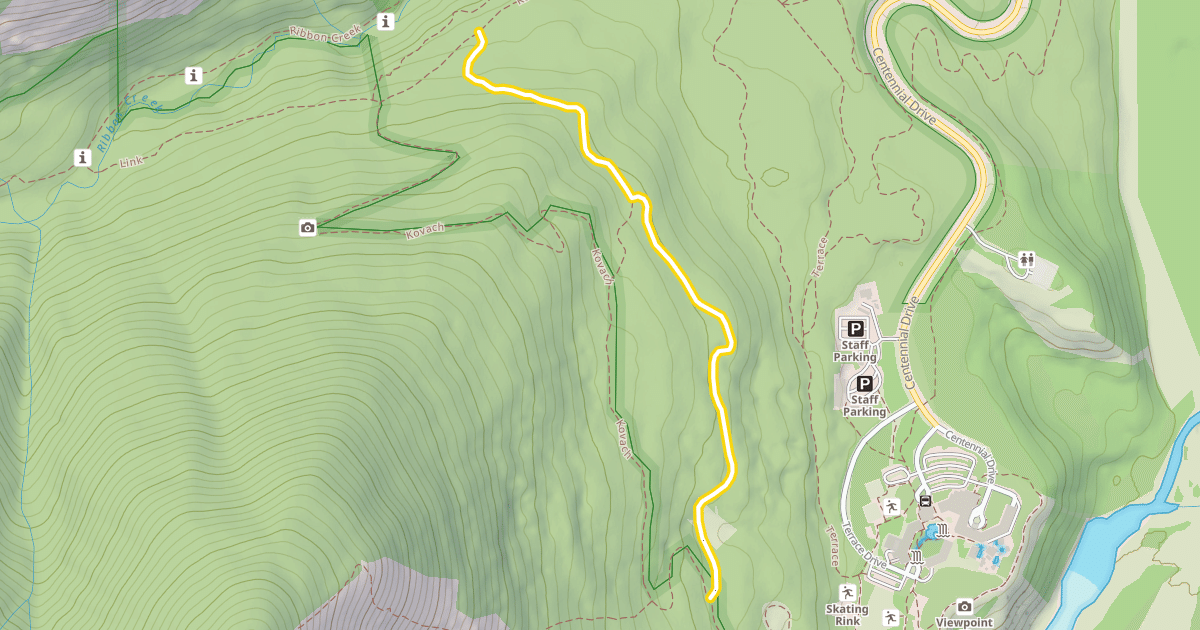 Map preview of Aspen Trail