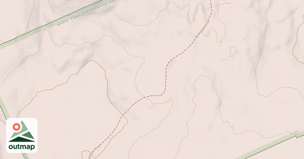 Map of Midstate Trail
