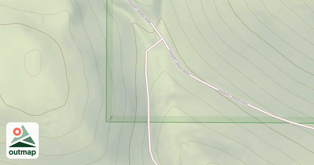 Map of VOLTAIRE SPUR A