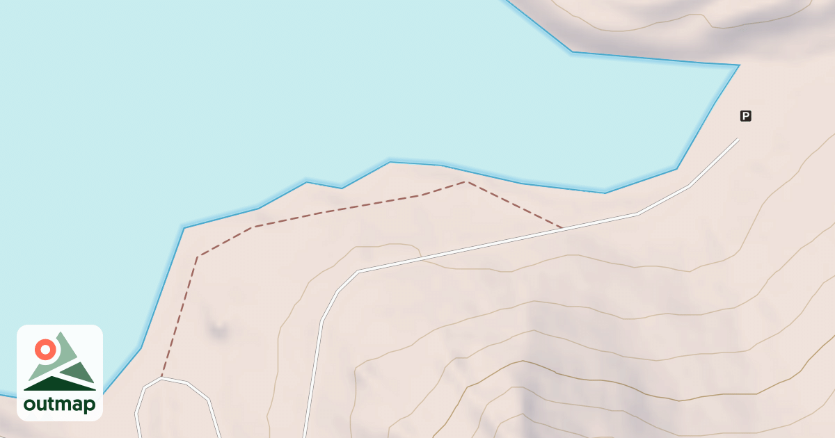 Map of LOUIS LAKE CAMPGROUND