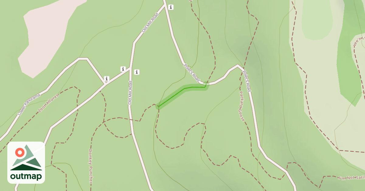 Map of Molly Hogan Trail