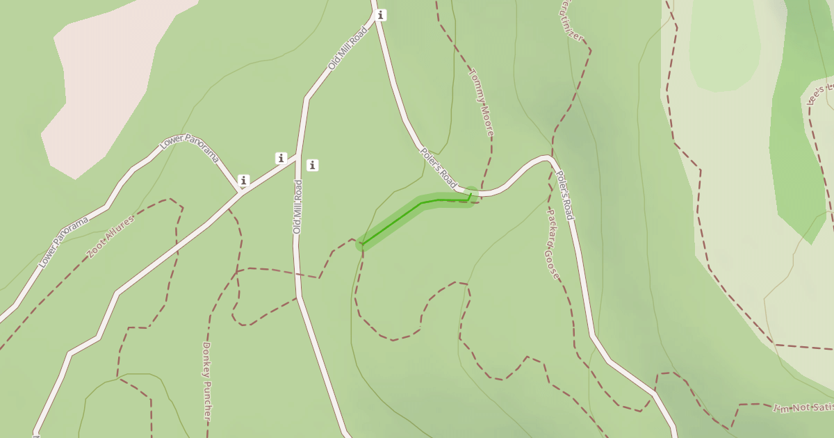 Map preview of Molly Hogan Trail