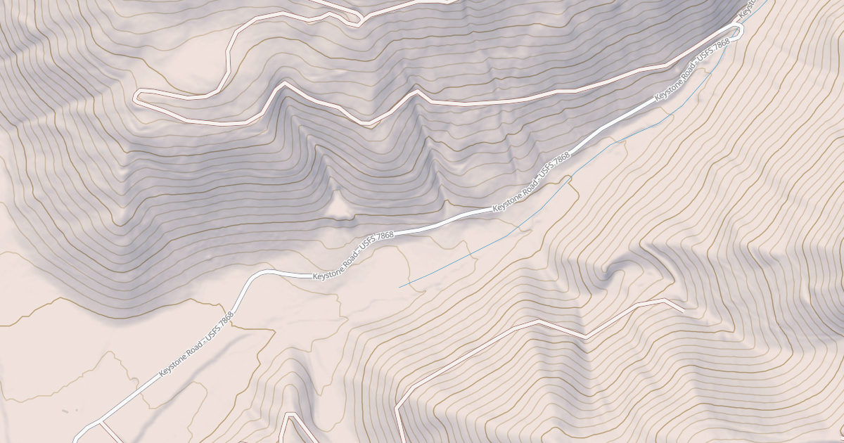 Map preview of KEYSTONE CREEK