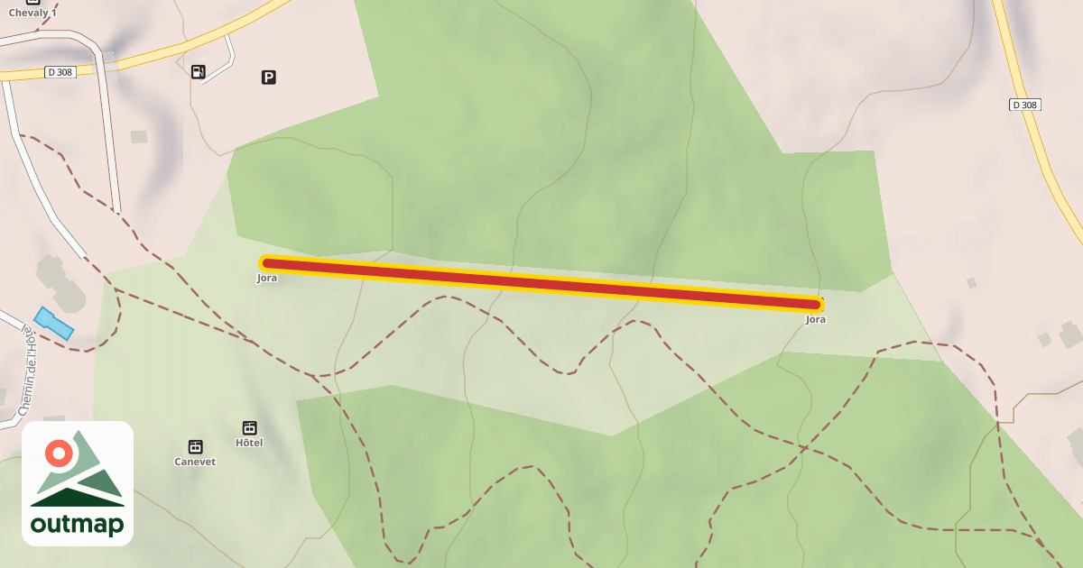 Map of Jora