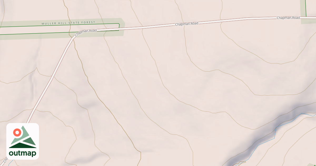 Map of Snow Valley Riders Snowmobile Trail