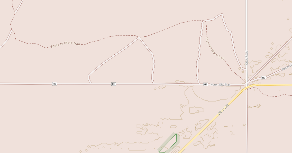 Map preview of Huron Orv, Smt/huron Orv Trail
