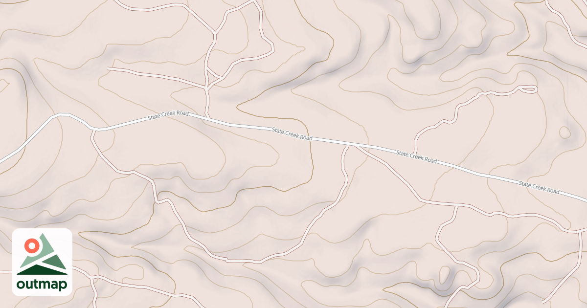 Map of HAY CREEK