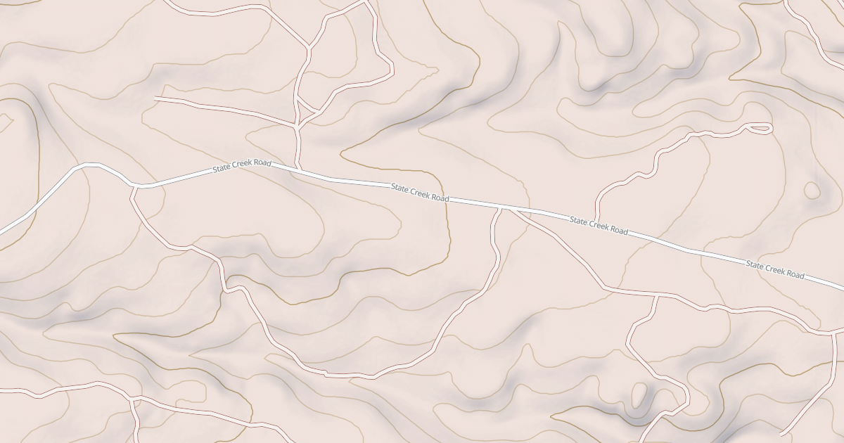Map preview of HAY CREEK