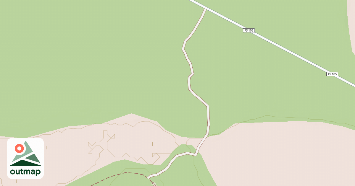 Map of USFS Motor Vehicle Use Map Roads {46ACA5D9-8891-4C67-93B2-1DB24174C31C}