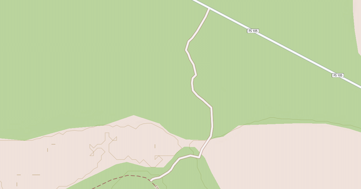 Map preview of USFS Motor Vehicle Use Map Roads {46ACA5D9-8891-4C67-93B2-1DB24174C31C}