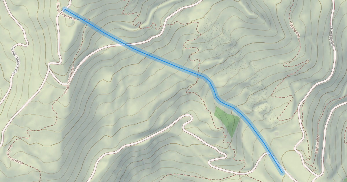Map preview of Les Vallons Jartoux