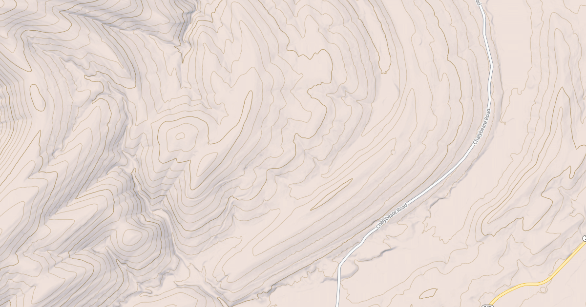 Map preview of EAST ROUND MTN