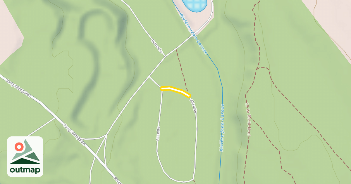 Map of Alouette