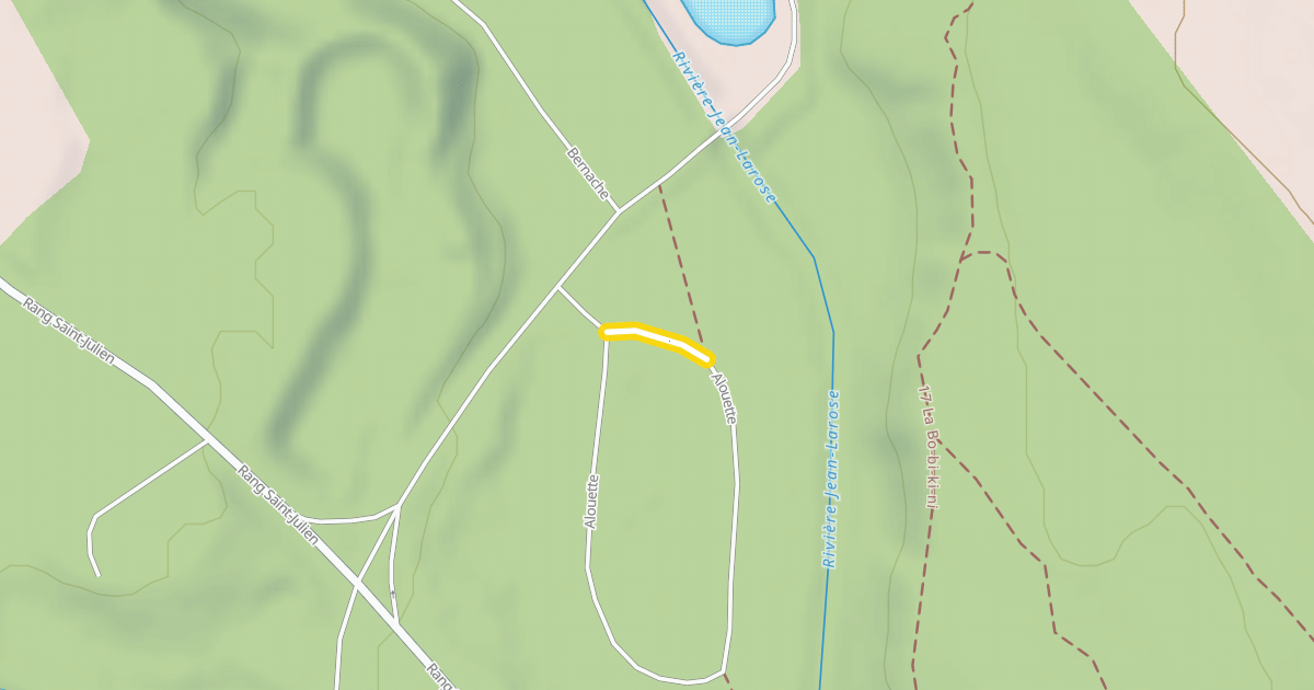 Map preview of Alouette