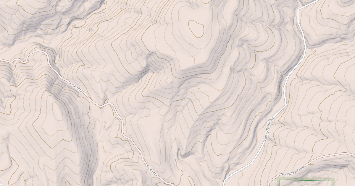 Map preview of USFS Motor Vehicle Use Map Roads {EA2A1332-27A2-4F09-B454-6BAAE06D6BF1}