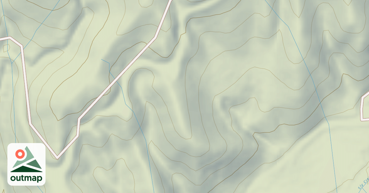 Map of HARRISON RIDGE SPUR E