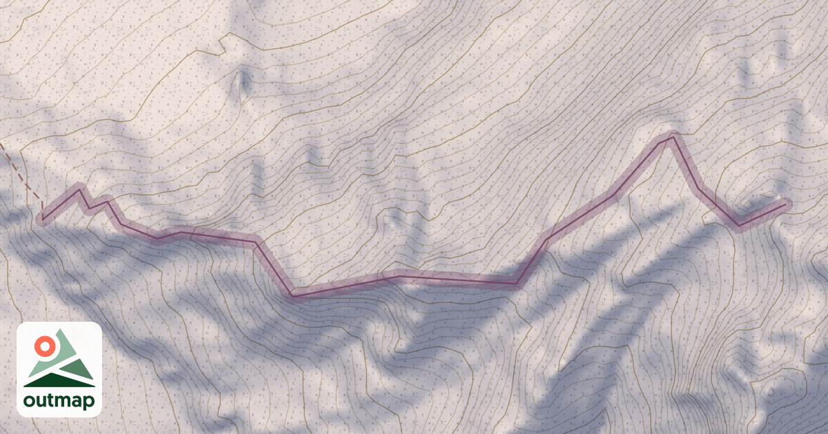 Map of Arete des Papillons