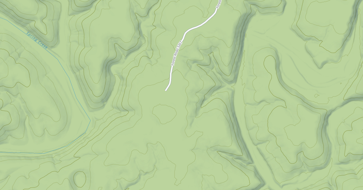 Map preview of TRACE POND