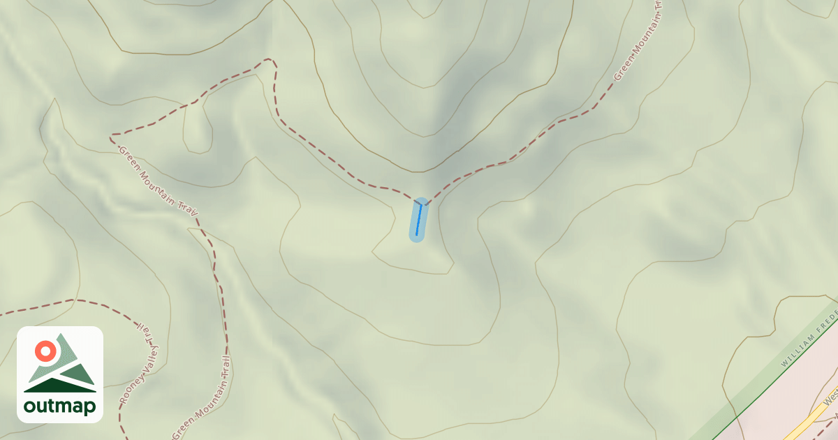 Map of Green Mountain