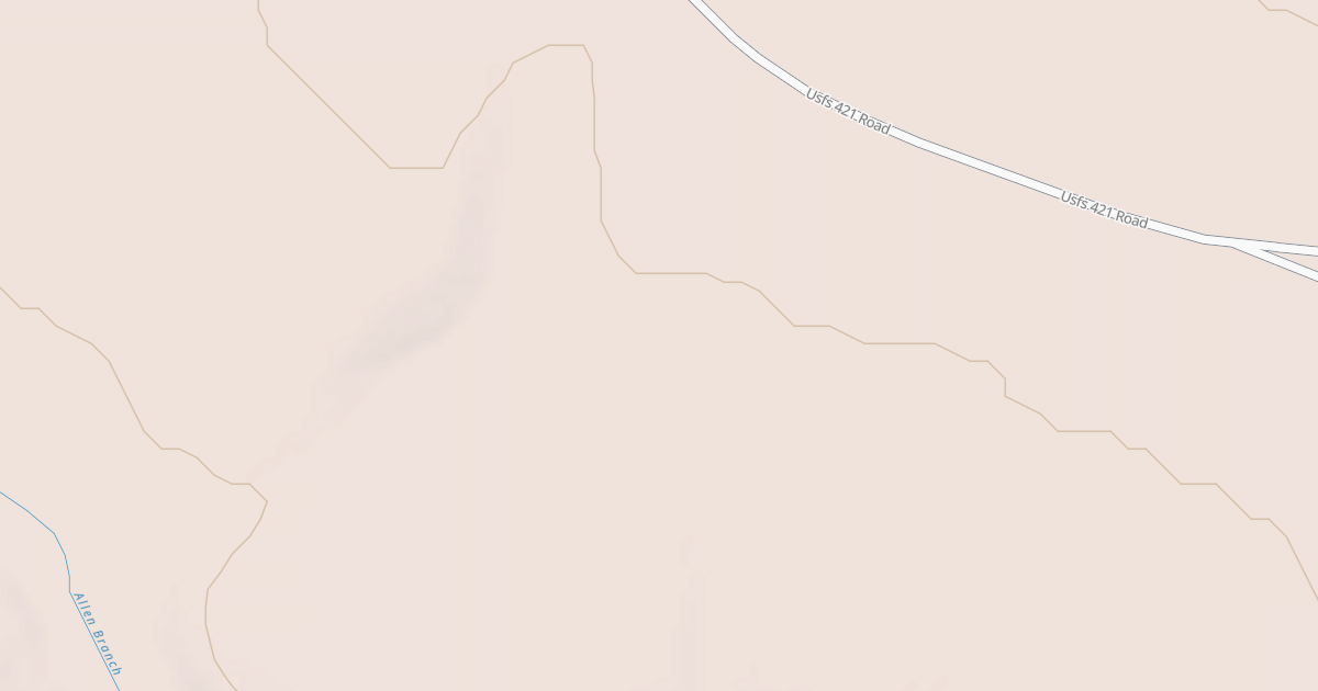 Map preview of USFS Motor Vehicle Use Map Roads {8226A022-BB1B-441B-A302-8A80DE9E0C79}
